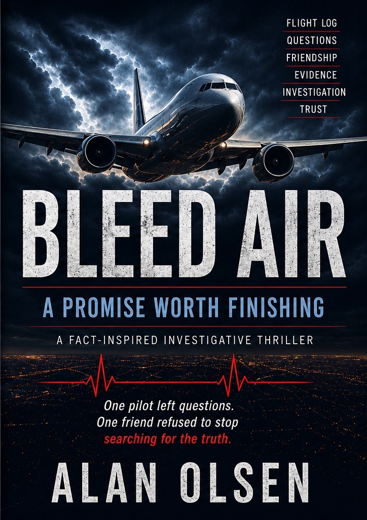 Bleed Air: A Promise Worth Finishing by Alan Olsen book cover